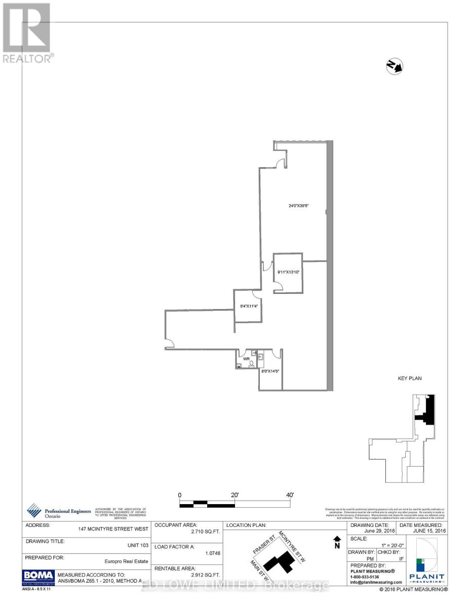 103 – 147 MCINTYRE STREET W