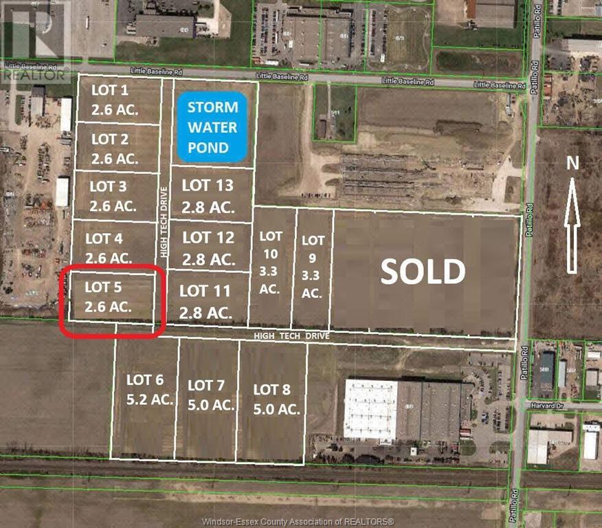 LOT 5 HIGH TECH DRIVE