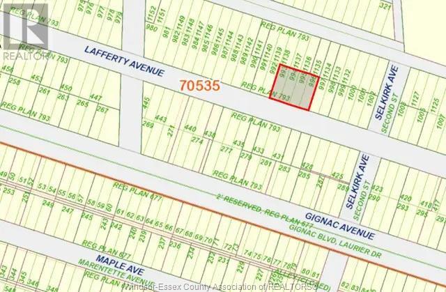 V/L LAFFERTY AVENUE