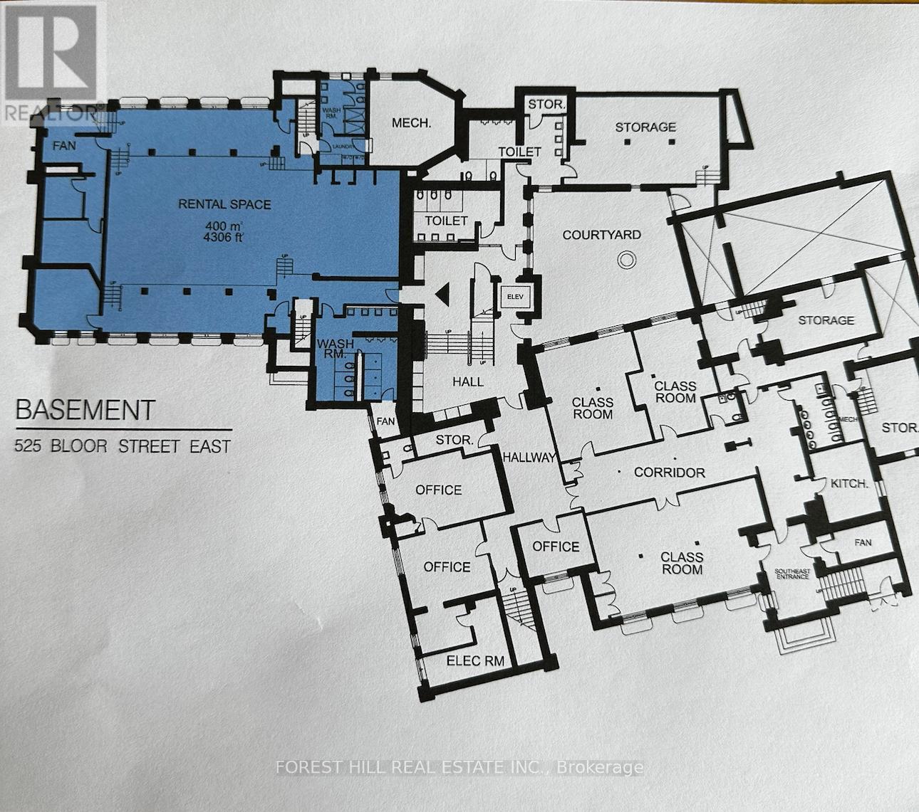 LOWER – 525 BLOOR STREET E