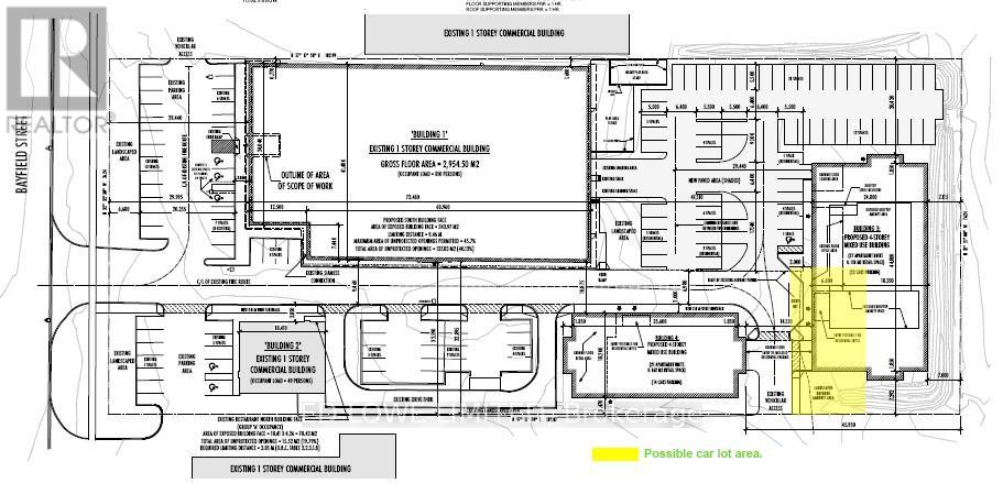 CAR LOT/OFFICE – 535 BAYFIELD STREET