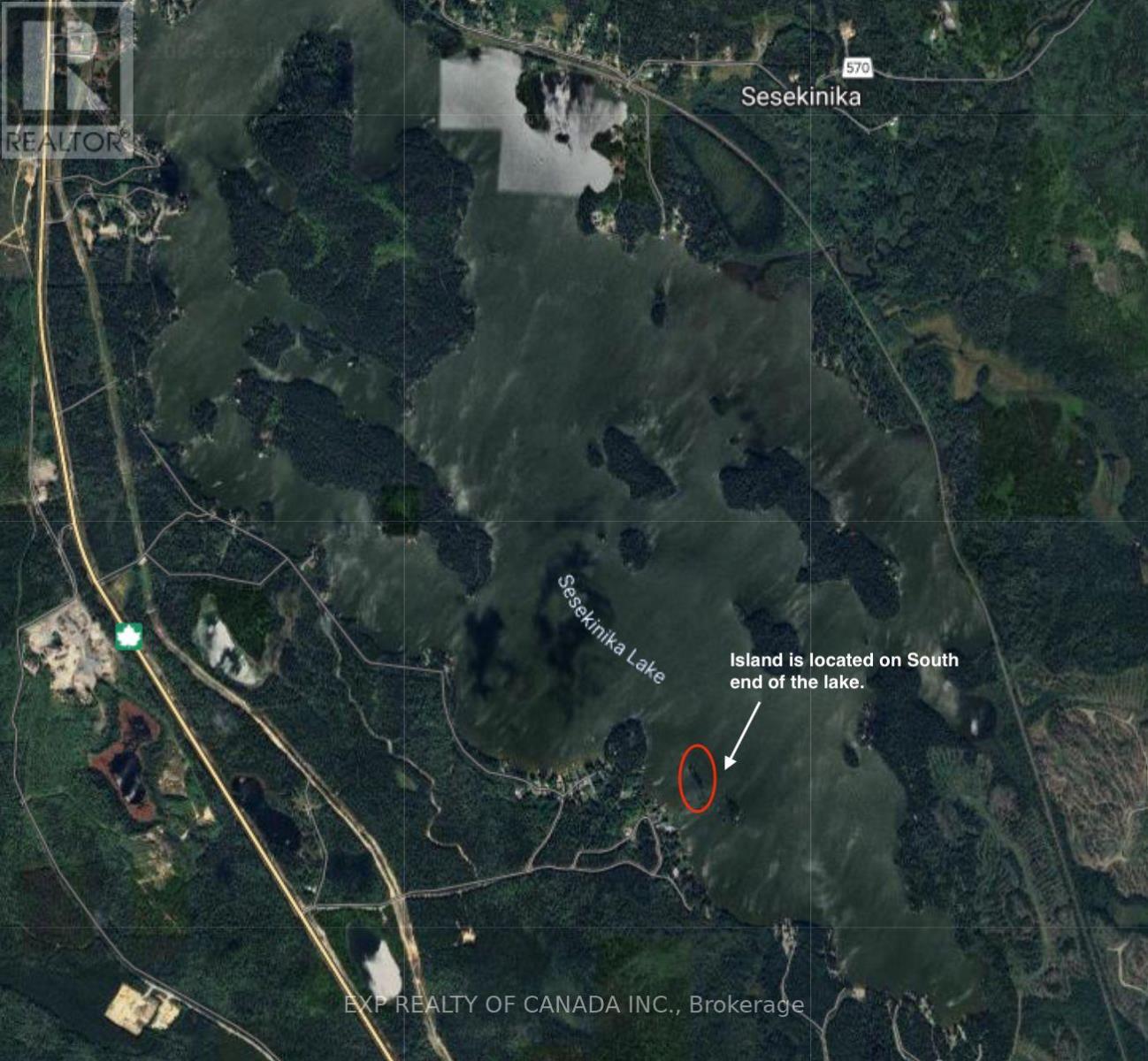 ISLAND SESEKINIKA LAKE