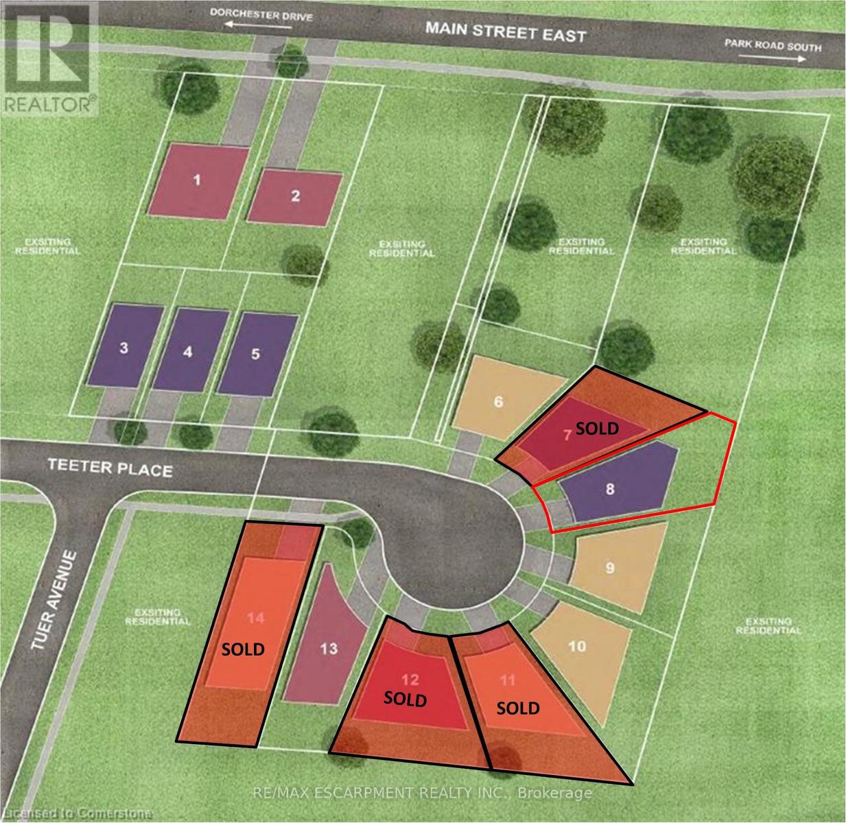 LOT 8 – 25 TEETER PLACE