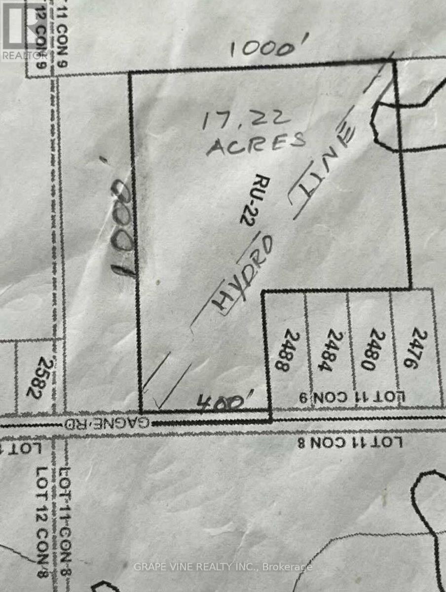 00 – PART OF LOT 11 GAGNE ROAD