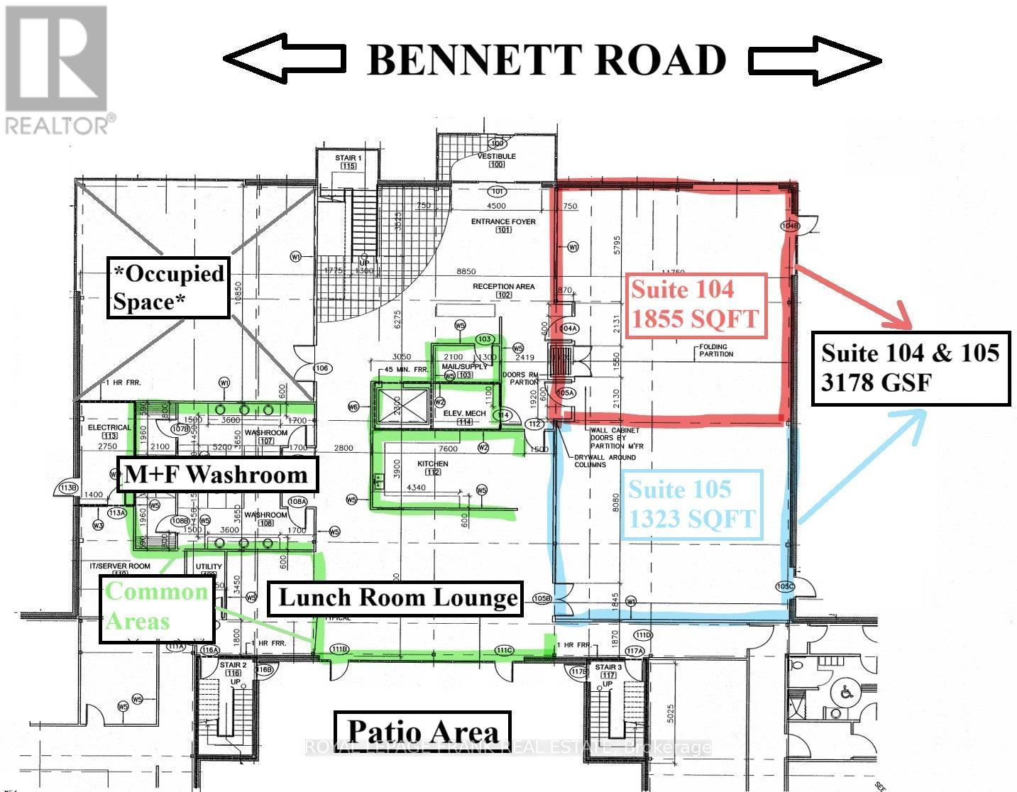 104-105 – 1100 BENNETT ROAD