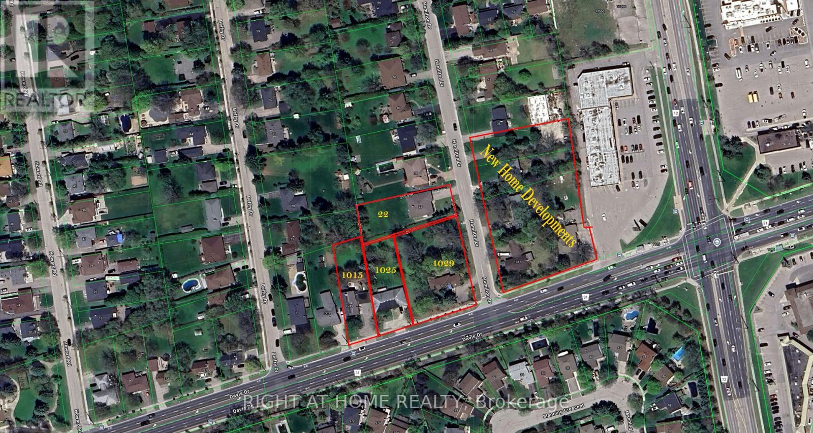 1015,1025,1029 DAVIS 22 HAMILTON DRIVE