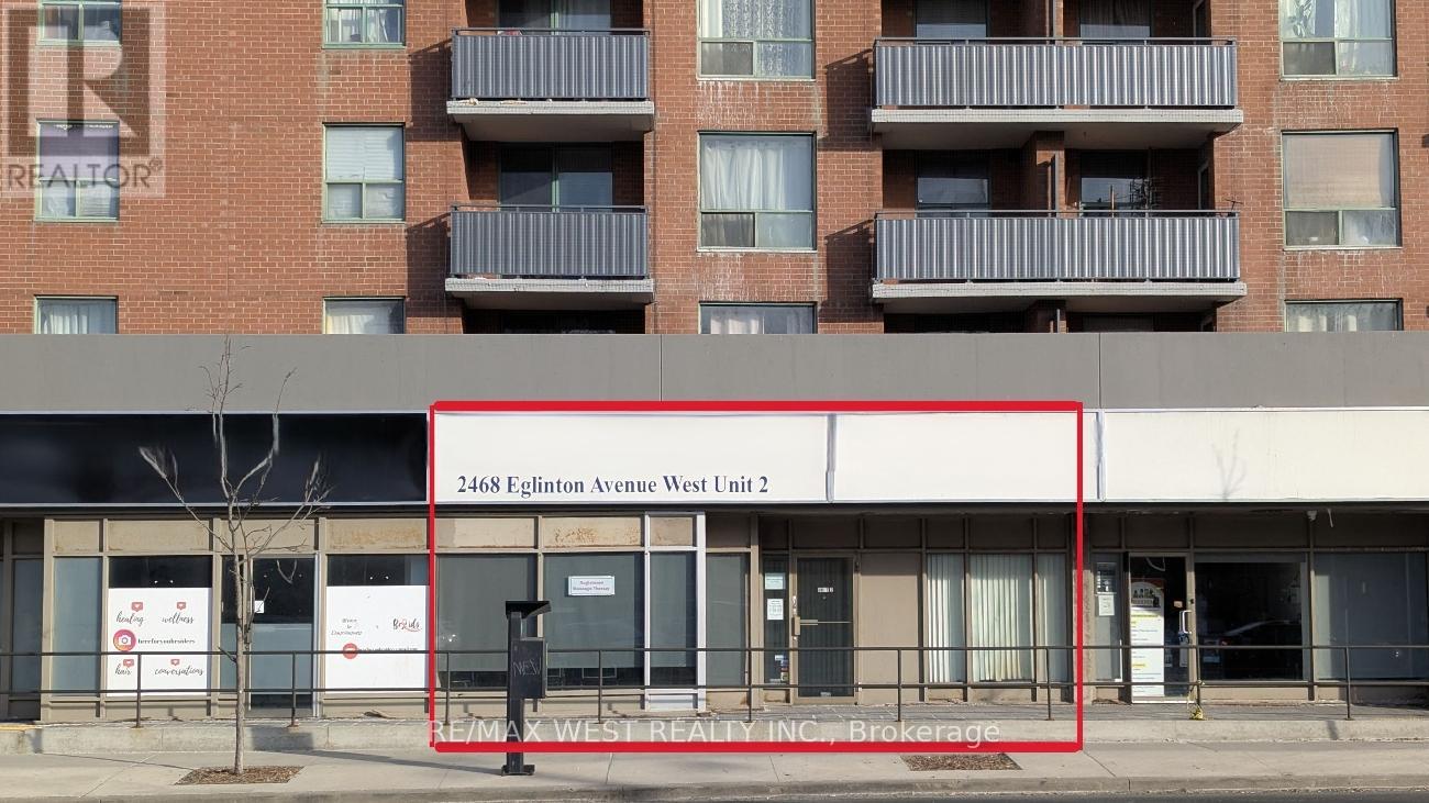 UNIT 2 – 2468 EGLINTON AVENUE W