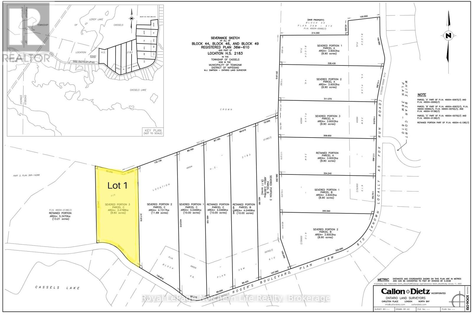 LOT 1 FOX RUN ROAD
